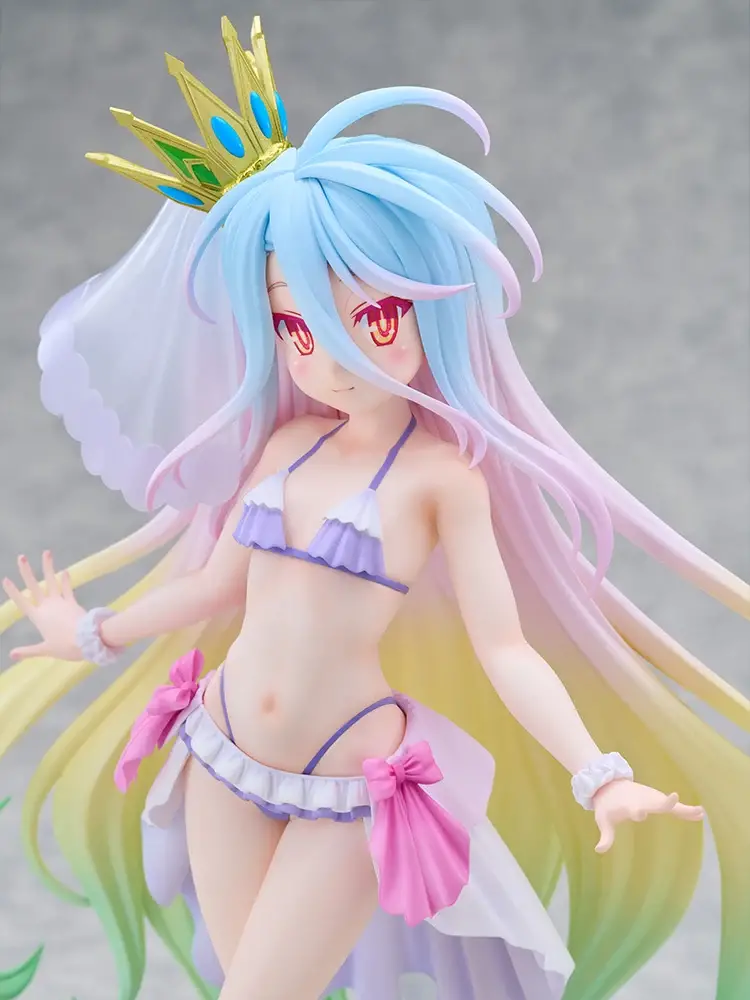 Figurine Shiro Ver. Swimsuit Dress de No Game No Life par FuRyu (Tenitol Tall)